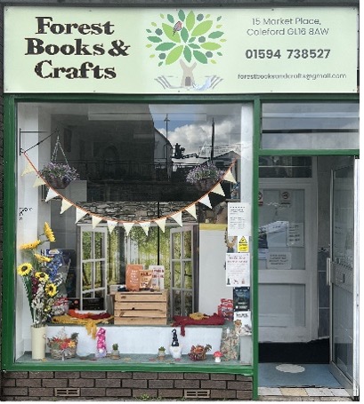 Forest Books and Crafts Shop Front